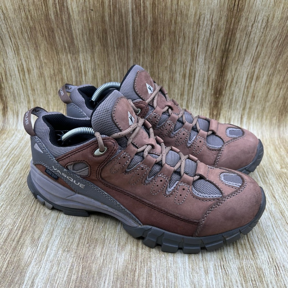 Vasque Mantra Hiking Shoes Women's Size 9.5 Brown Gore-Tex Vibram 7389 M